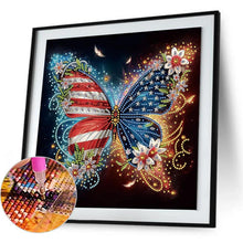 Load image into Gallery viewer, Butterfly-Partial Special Diamond Painting-30x30cm
