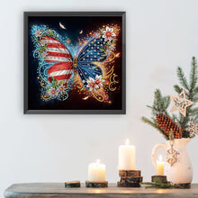 Load image into Gallery viewer, Butterfly-Partial Special Diamond Painting-30x30cm
