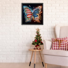 Load image into Gallery viewer, Butterfly-Partial Special Diamond Painting-30x30cm
