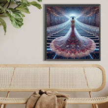 Load image into Gallery viewer, Gorgeous Skirt Girl-Full Round Diamond Painting-40x40cm
