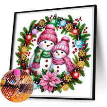 Load image into Gallery viewer, Xmas Snowman-Partial Special Diamond Painting-30x30cm
