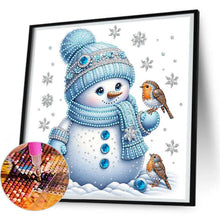 Load image into Gallery viewer, Snowman-Partial Special Diamond Painting-30x30cm
