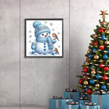Load image into Gallery viewer, Snowman-Partial Special Diamond Painting-30x30cm
