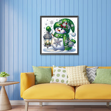 Load image into Gallery viewer, Xmas Snowman-Partial Special Diamond Painting-30x30cm
