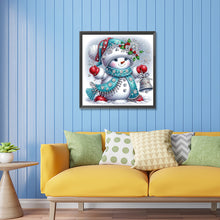 Load image into Gallery viewer, Xmas Snowman-Partial Special Diamond Painting-30x30cm
