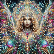 Load image into Gallery viewer, Girl-Partial Special Diamond Painting-30x30cm
