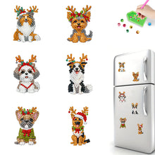 Load image into Gallery viewer, 6Pcs/Set Christmas-Diamond Painting Magnet Refrigerator
