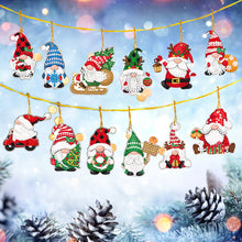 Load image into Gallery viewer, 12Pcs/Set Christmas-Single Side Drill-Diamond Pendant
