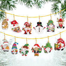 Load image into Gallery viewer, 12Pcs/Set Christmas-Single Side Drill-Diamond Pendant
