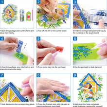Load image into Gallery viewer, 12Pcs/Set Christmas-Single Side Drill-Diamond Pendant

