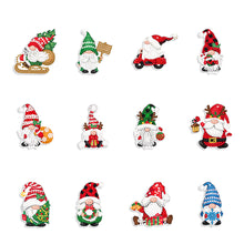 Load image into Gallery viewer, 12Pcs/Set Christmas-Single Side Drill-Diamond Pendant
