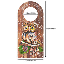 Load image into Gallery viewer, Christmas-Wooden Diamond Pendant

