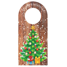 Load image into Gallery viewer, Christmas-Wooden Diamond Pendant
