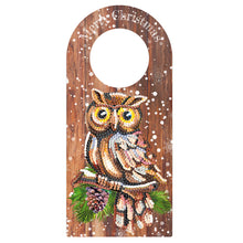 Load image into Gallery viewer, Christmas-Wooden Diamond Pendant
