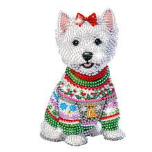 Load image into Gallery viewer, Christmas-Single Side Drill-Shaking Head Acrylic Diamond Desktop Ornament
