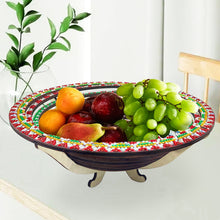 Load image into Gallery viewer, Wooden Mandala Diamond Painting Dinning Table Tray
