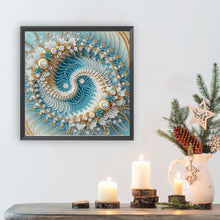 Load image into Gallery viewer, Water Ripple Mandala-Partial Special Diamond Painting-30x30cm
