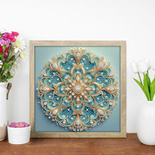 Load image into Gallery viewer, Round Mandala-Partial Special Diamond Painting-30x30cm
