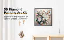 Load image into Gallery viewer, Butterfly Flower-Partial Special Diamond Painting-30x30cm
