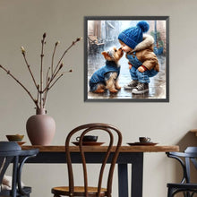 Load image into Gallery viewer, Dog-Full Round Diamond Painting-40x40cm
