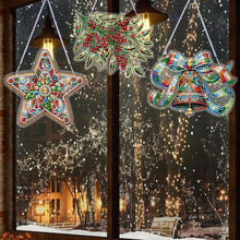 Load image into Gallery viewer, 3Pcs/Set Christmas-Single Side Drill-Diamond Pendant
