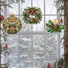 Load image into Gallery viewer, 3Pcs/Set Christmas-Single Side Drill-Diamond Pendant
