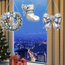 Load image into Gallery viewer, 3Pcs/Set Christmas-Single Side Drill-Diamond Pendant
