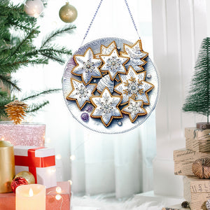 3Pcs/Set Christmas-Single Side Drill-Diamond Pendant