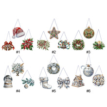 Load image into Gallery viewer, 3Pcs/Set Christmas-Single Side Drill-Diamond Pendant
