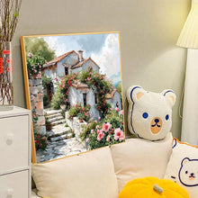 Load image into Gallery viewer, Flowers-Full Round Diamond Painting-40x40cm
