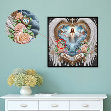 Load image into Gallery viewer, Jesus-Partial Special Diamond Painting-40x40cm
