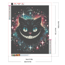 Load image into Gallery viewer, Black Cat-Full Round Diamond Painting-40x50cm-1510960
