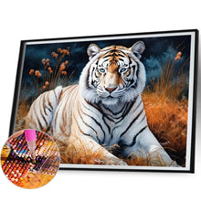 Load image into Gallery viewer, Tiger-Full Round Diamond Painting-50x40cm-1511174
