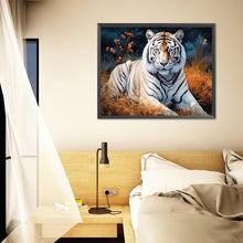 Load image into Gallery viewer, Tiger-Full Round Diamond Painting-50x40cm-1511174
