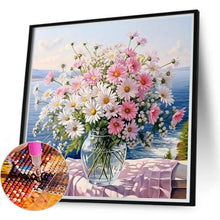 Load image into Gallery viewer, Floral-Full Round Diamond Painting-40x40cm
