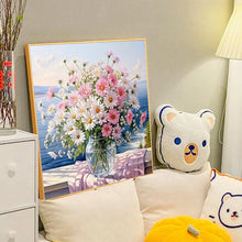 Load image into Gallery viewer, Floral-Full Round Diamond Painting-40x40cm
