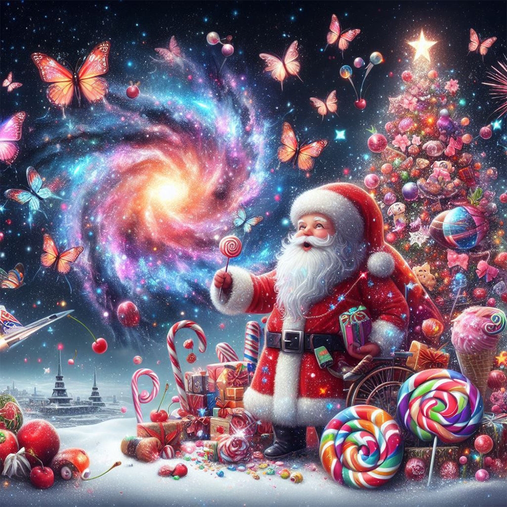 Christmas Snowman And Mailbox-Full Round Diamond Painting-40x40cm