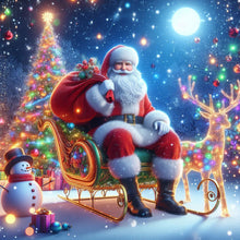 Load image into Gallery viewer, Christmas Snowman And Mailbox-Full Round Diamond Painting-40x40cm

