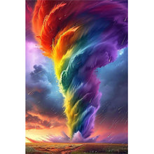Load image into Gallery viewer, Colorful Waterfall-Full Round Diamond Painting-40x60cm-Large Size

