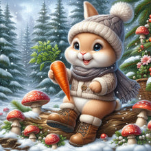 Load image into Gallery viewer, Christmas Cat-Full Round Diamond Painting-30x30cm
