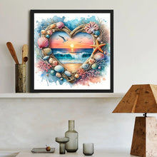 Load image into Gallery viewer, Ocean-Full Round Diamond Painting-40x40cm
