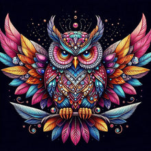 Load image into Gallery viewer, Shining Jewelry Butterfly-Full Round Diamond Painting-40x40cm
