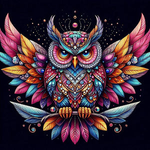 Shining Jewelry Butterfly-Full Round Diamond Painting-40x40cm