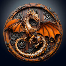 Load image into Gallery viewer, Dark Art Village-Full Round Diamond Painting-30x30cm
