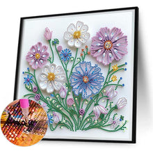 Load image into Gallery viewer, Flower-Partial Special Diamond Painting-30x30cm
