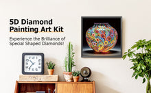 Load image into Gallery viewer, Vase-Partial Special Diamond Painting-30x30cm
