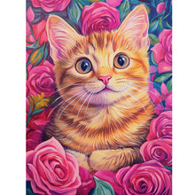 Load image into Gallery viewer, Big Tiger-Full Round Diamond Painting-30x40cm
