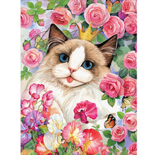 Load image into Gallery viewer, Big Tiger-Full Round Diamond Painting-30x40cm
