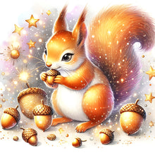 Load image into Gallery viewer, Fox-Full Round Diamond Painting-30x30cm

