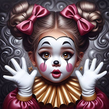 Load image into Gallery viewer, Clown Child-Full Round Diamond Painting-30x30cm
